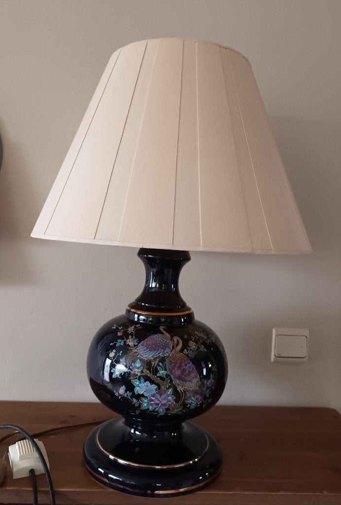Lampadaire, Maison & Meubles, Avec abat-jour, Autres styles, Céramique, Enlèvement