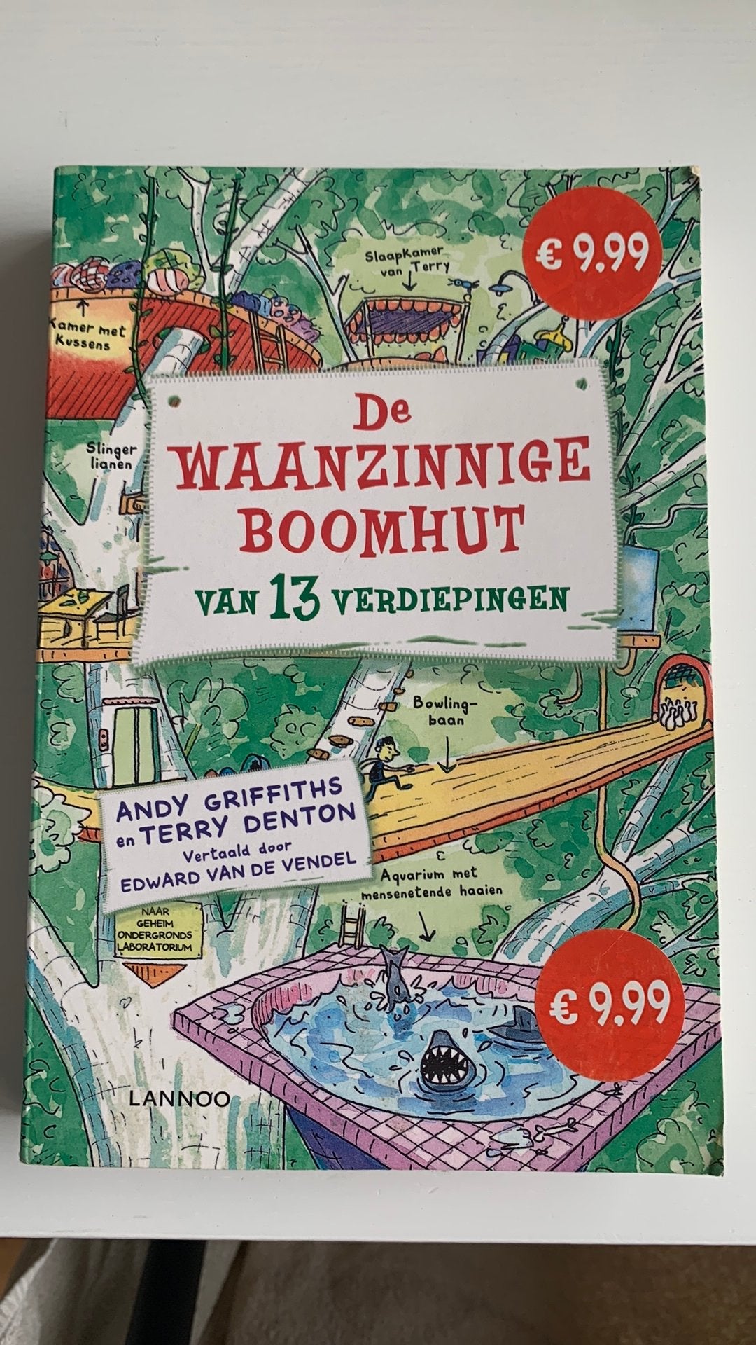 Terry Denton - De waanzinnige boomhut van 13 verdiepingen, Ophalen of Verzenden, Terry Denton; Andy Griffiths