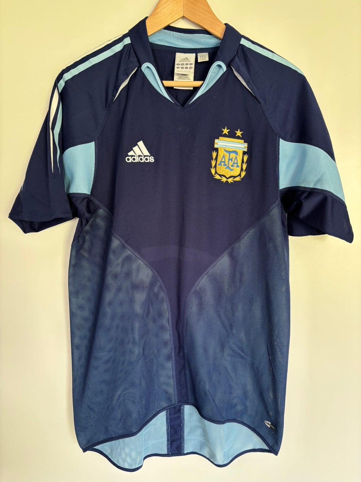 Maillot extérieur Adidas Argentina 2004/05, Taille S, Enlèvement ou Envoi, Comme neuf, Maillot