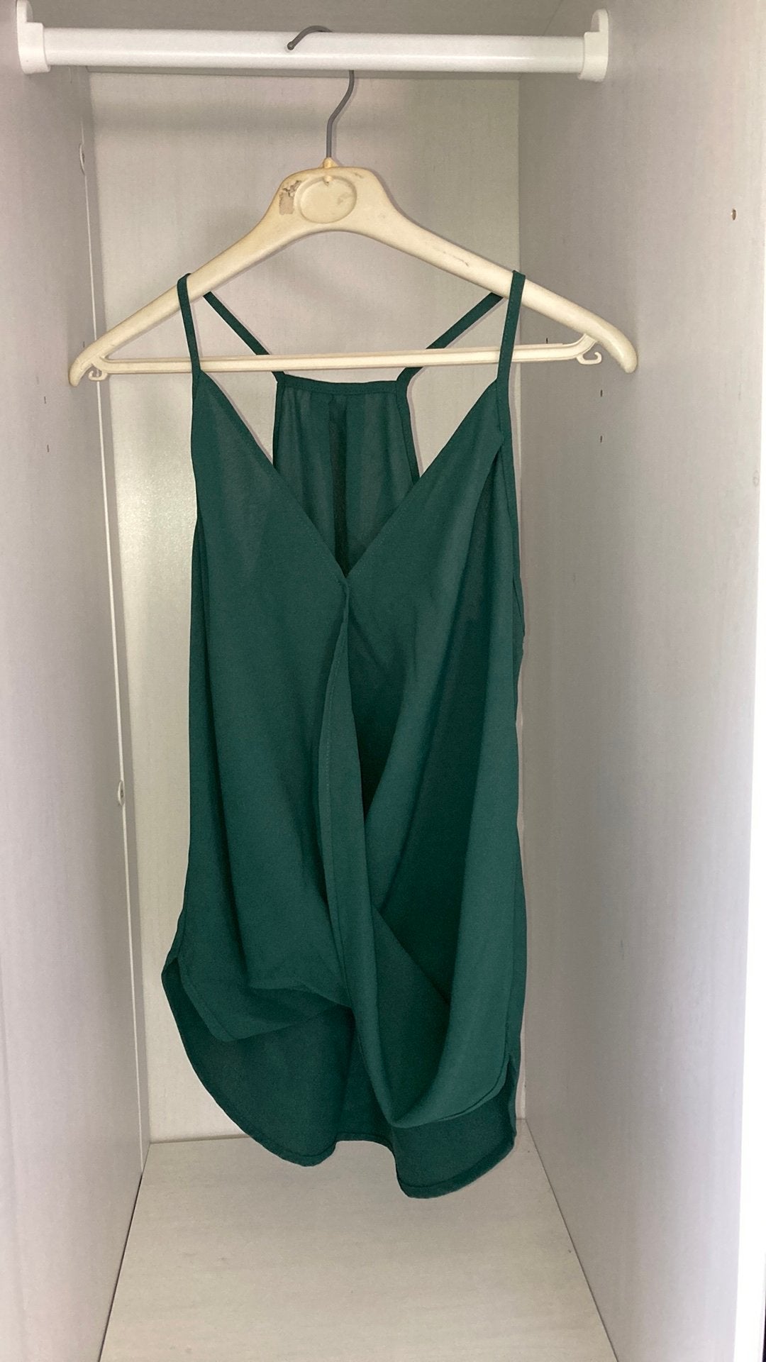 Groene tanktop van Shein, Kleding | Dames, Ophalen of Verzenden, Zo goed als nieuw, Maat 34 (XS) of kleiner, Groen