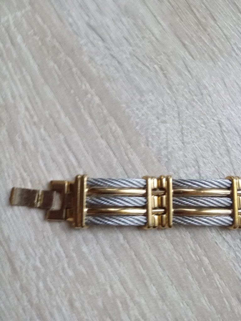 Bracelet, Enlèvement ou Envoi, Utilisé, Or, Acier