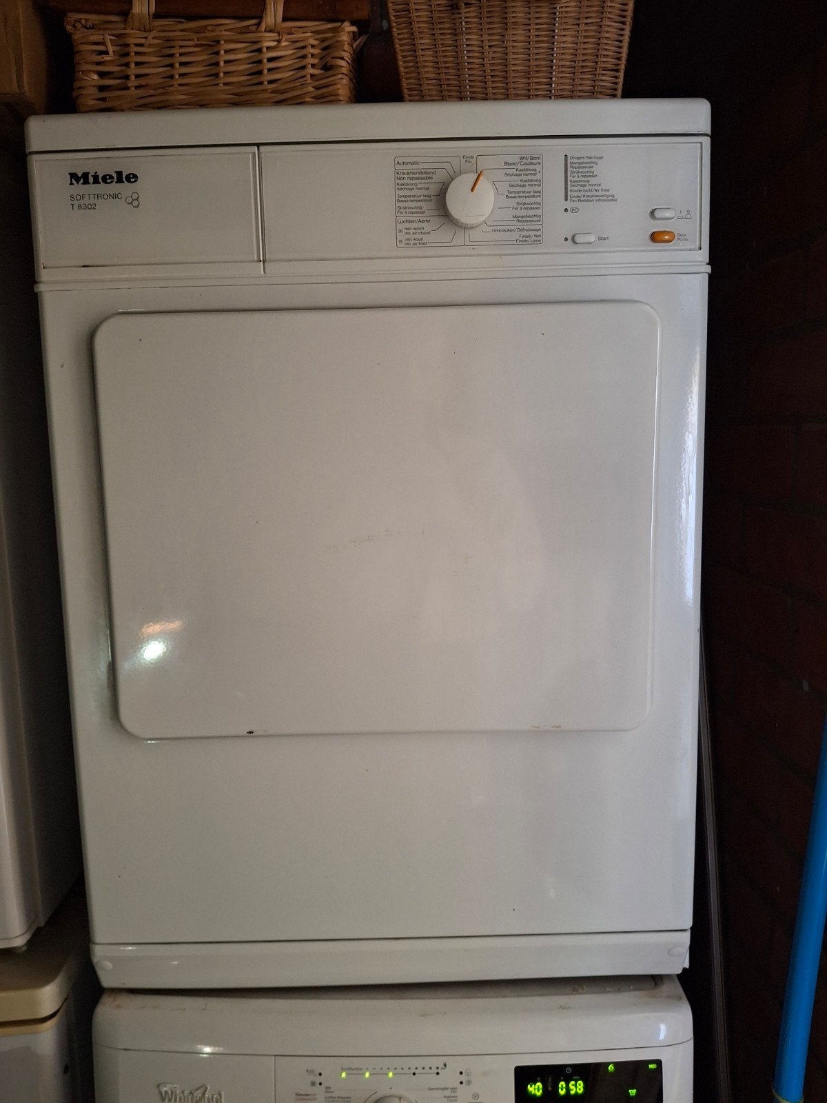 miele droogkast, 4 à 6 kg, Chargeur frontal, Enlèvement, Utilisé
