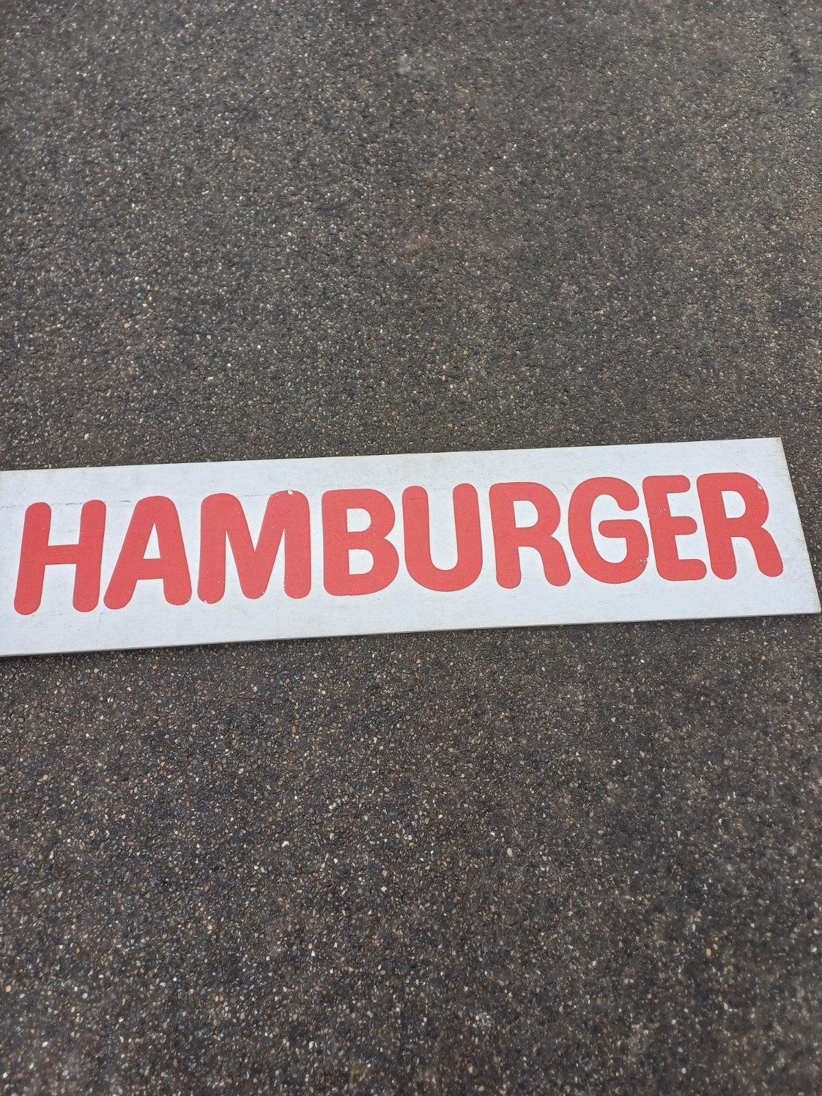 Hamburger bord, Ophalen