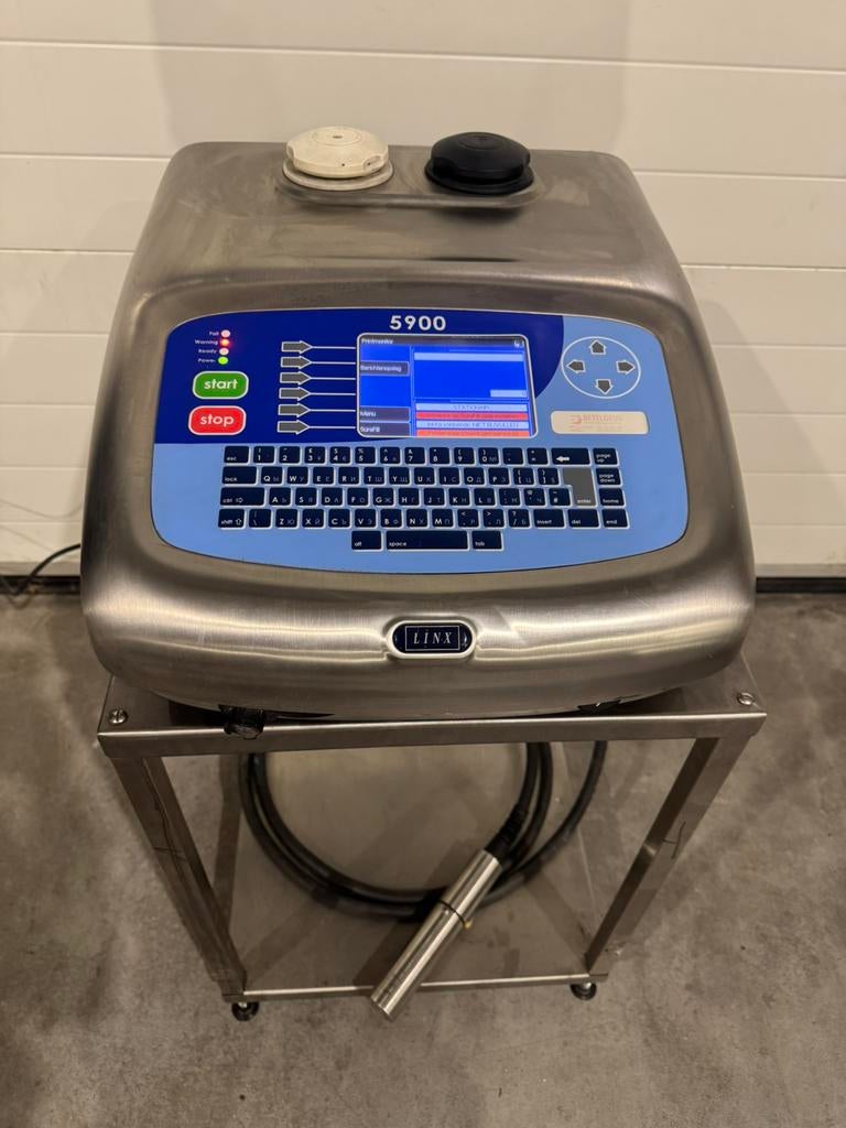 Linx 5900 industriële inktjet printer, Ophalen, Zo goed als nieuw