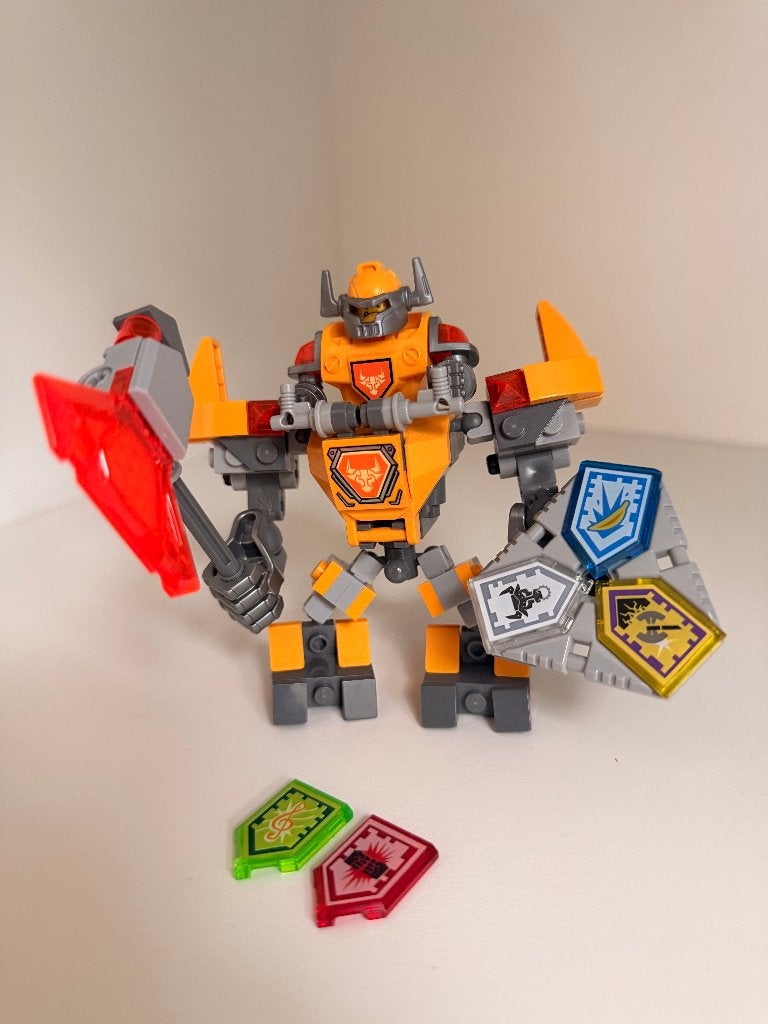 LEGO Nexo Knights Set - Battle Suit Axl (70365), Lego, Ensemble complet, Enlèvement ou Envoi, Overige thema's
