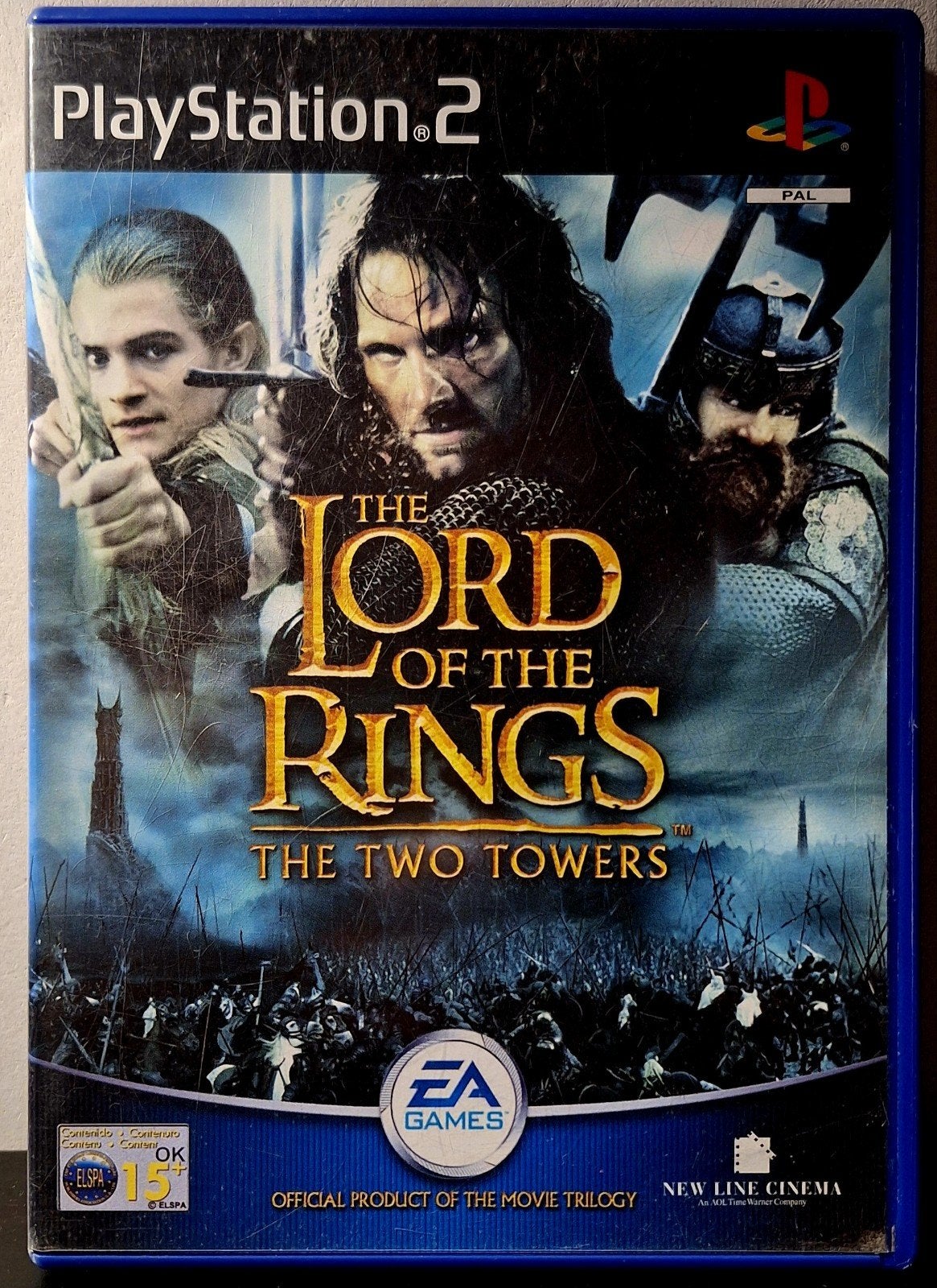 PS2 Lord Of The Rings: The Two Towers, Games en Spelcomputers, Ophalen of Verzenden, Gebruikt, Vanaf 16 jaar