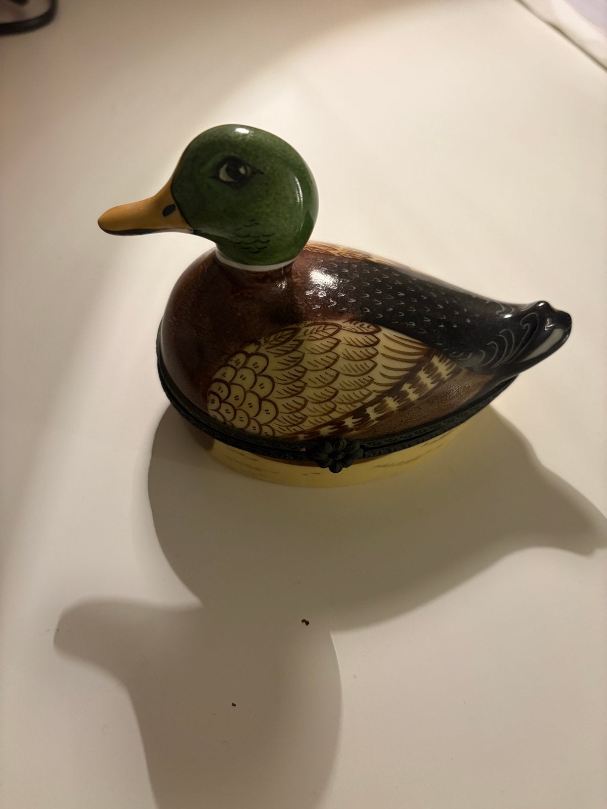Porcelaine petit canard limoges, Antiquités & Art, Envoi