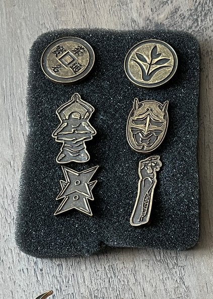 Shadows Die Twice pin set een zeldzaam verzamelobject, Ophalen, Nieuw