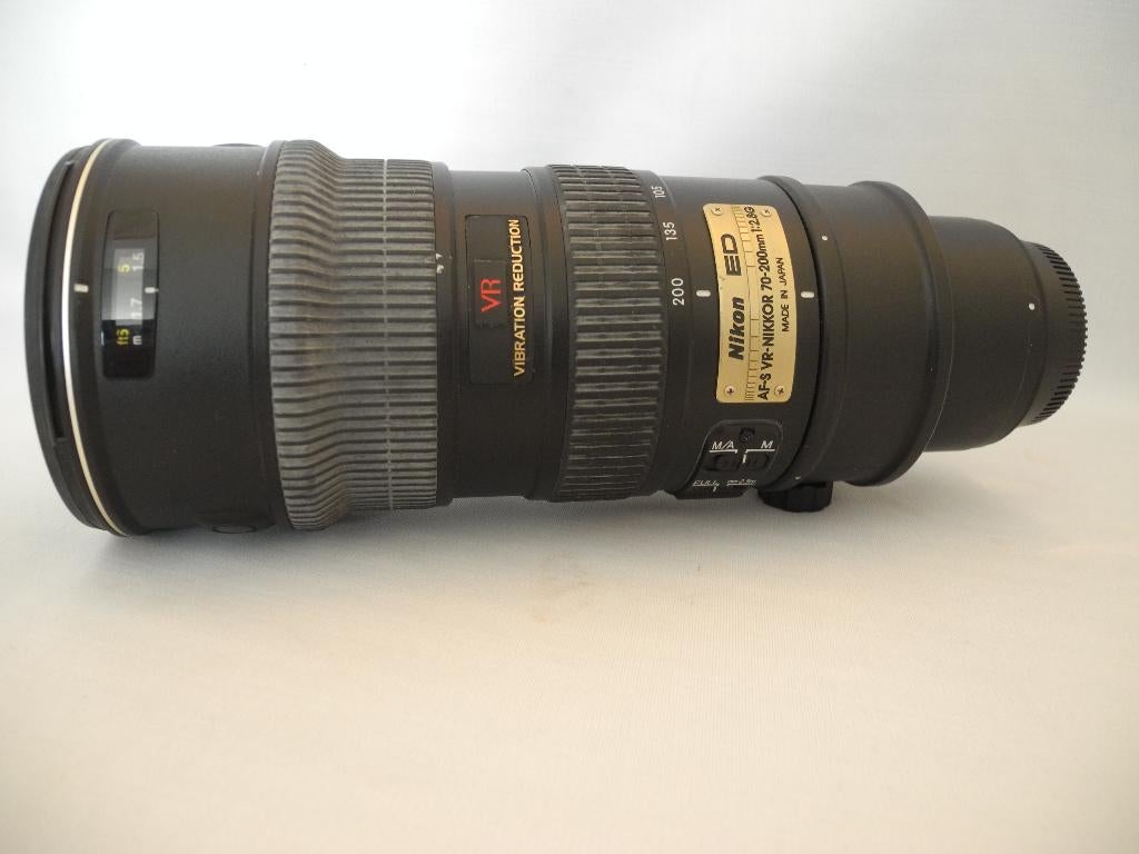 AF-S VR Nikkor 70-200 2.8G ED IF met koffer en capuchon, Audio, Tv en Foto, Ophalen of Verzenden, Zo goed als nieuw, Overige typen