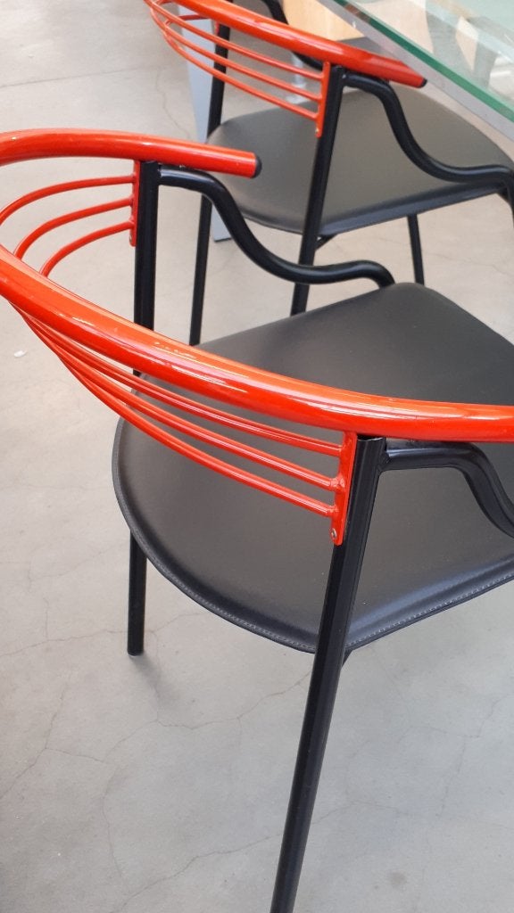 Retro~vintage stoelen (4), Ophalen, Zo goed als nieuw
