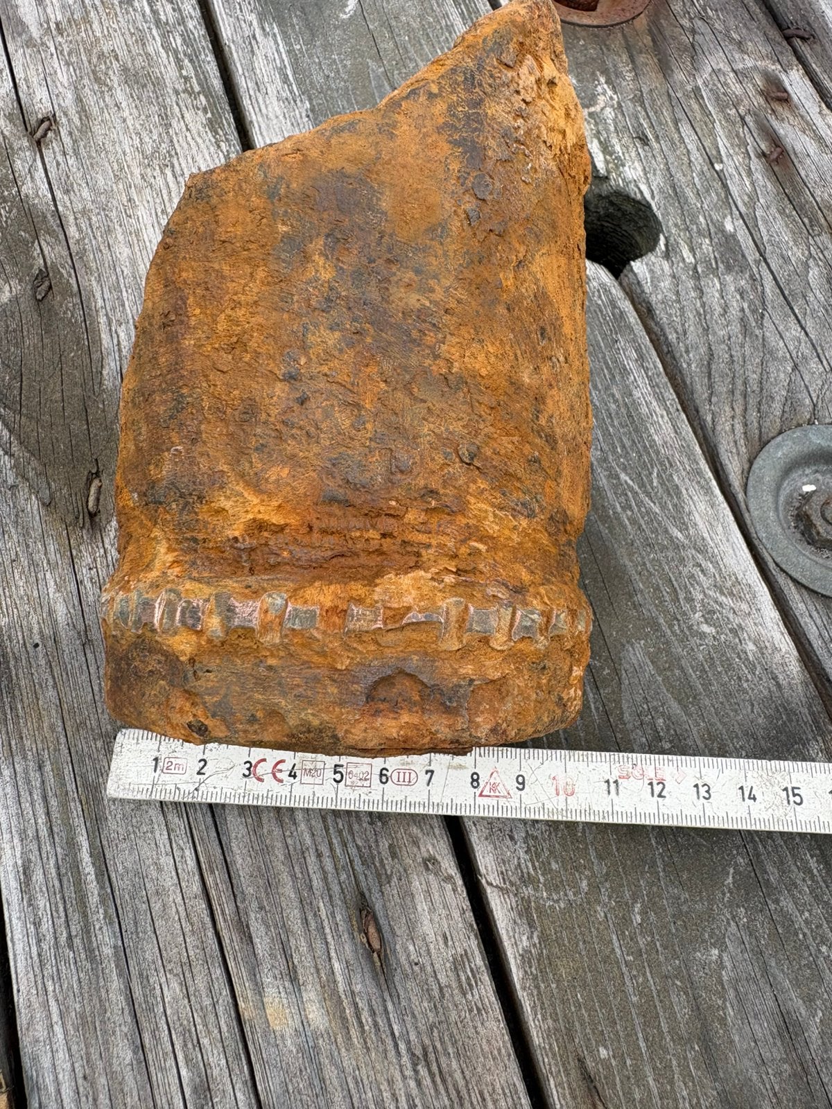 Schrapnel WW1 Kemmelberg/Loker, Ophalen of Verzenden, Landmacht, Hulzen of Bodemvondsten