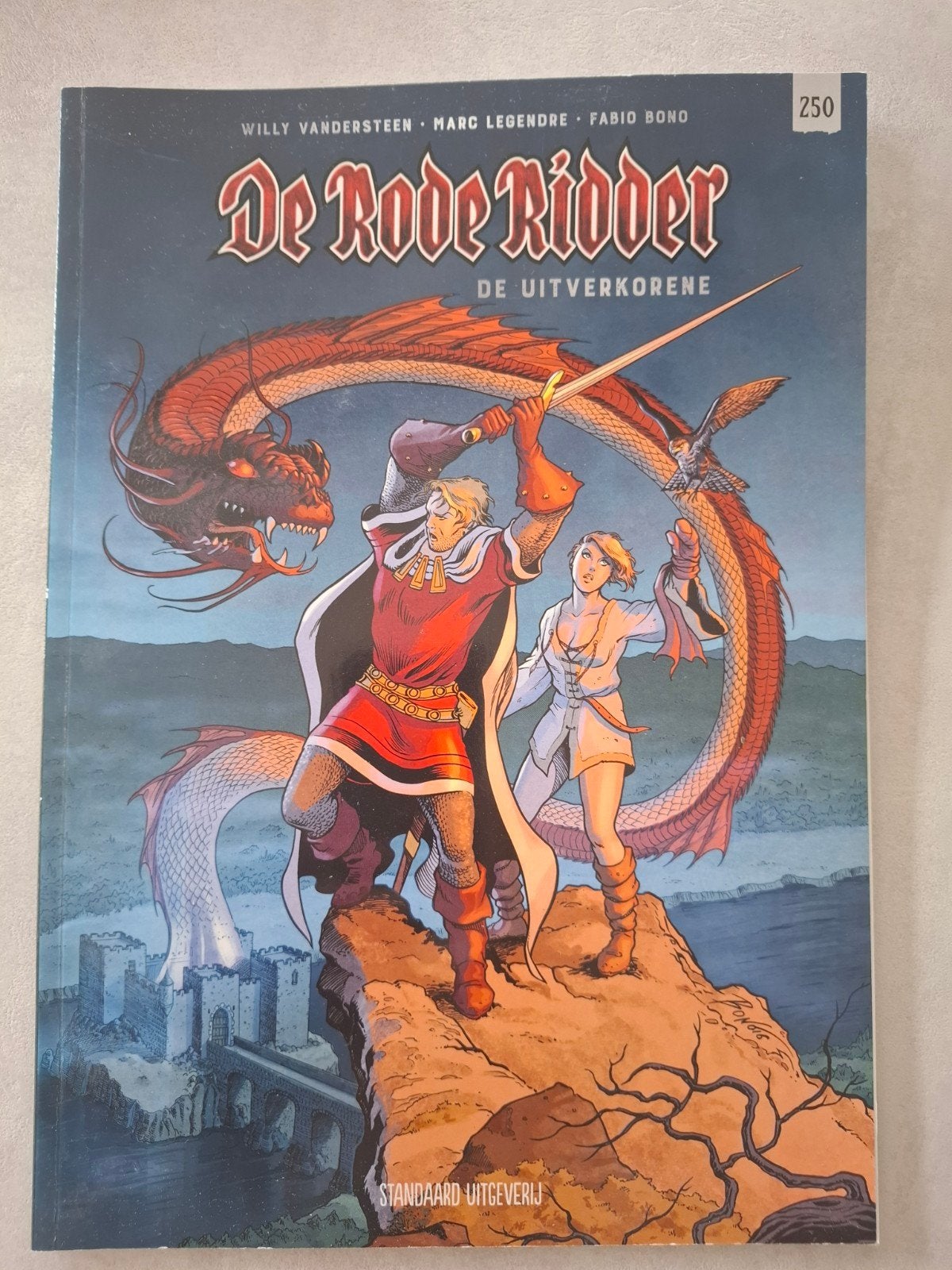 Stripboek De rode Ridder 'De uitverkorene', Gelezen, Eén stripboek, Ophalen of Verzenden, Marc Legendre; Willy Vandersteen