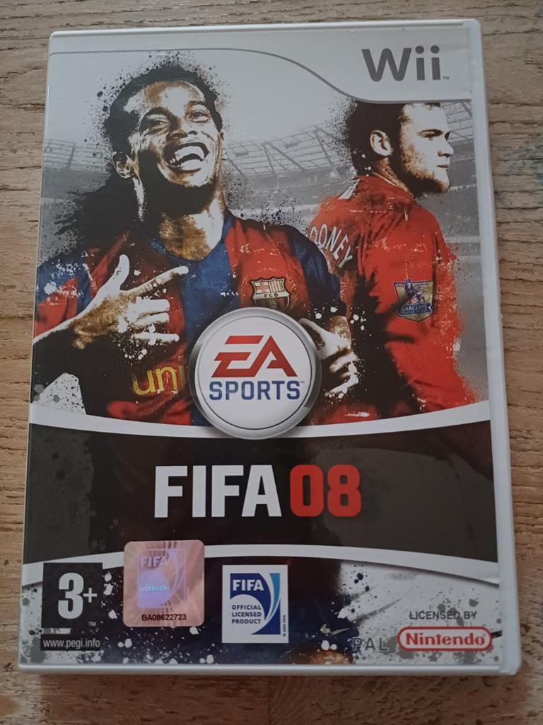 Jeu Fifa 08, Consoles de jeu & Jeux vidéo, Enlèvement ou Envoi, Comme neuf, À partir de 3 ans