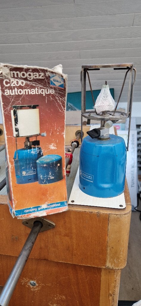 Lampe à gaz, Caravanes & Camping, Enlèvement, Utilisé