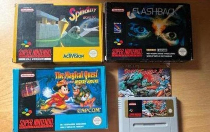 Snes games 4 stuks voor 125€  CIB(allen uit de jaren 1990), Games en Spelcomputers, Games | Nintendo Super NES, Ophalen, Zo goed als nieuw