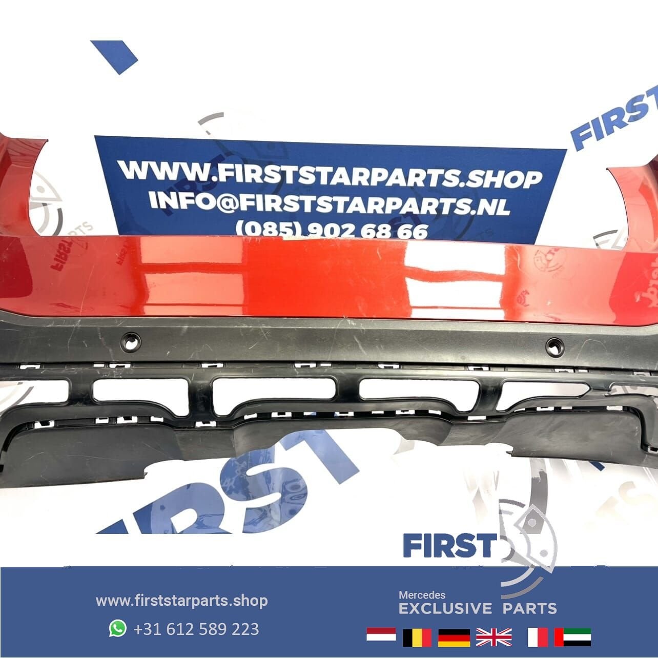 W167 GLE 43 53 AMG ACHTERBUMPER WIT GRIJS ZWART ROOD GLE43 G, Arrière, Utilisé, -, -