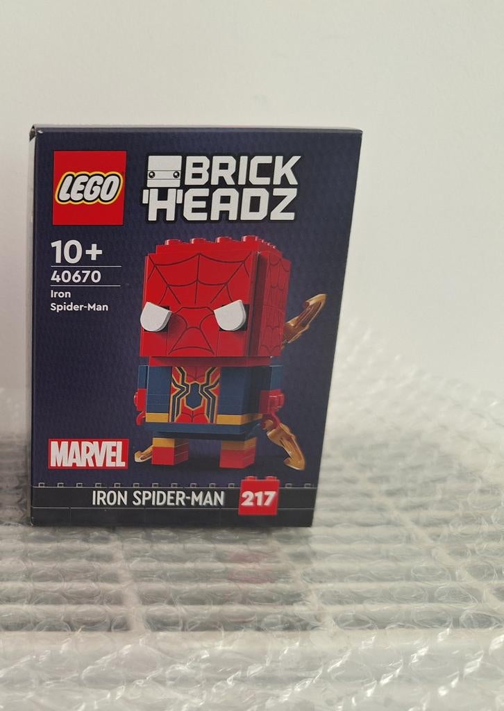LEGO 40670 Iron Spider-Man (BrickHeadz) nieuw & ongeopend, Kinderen en Baby's, Speelgoed | Duplo en Lego, Nieuw, Lego, Complete set