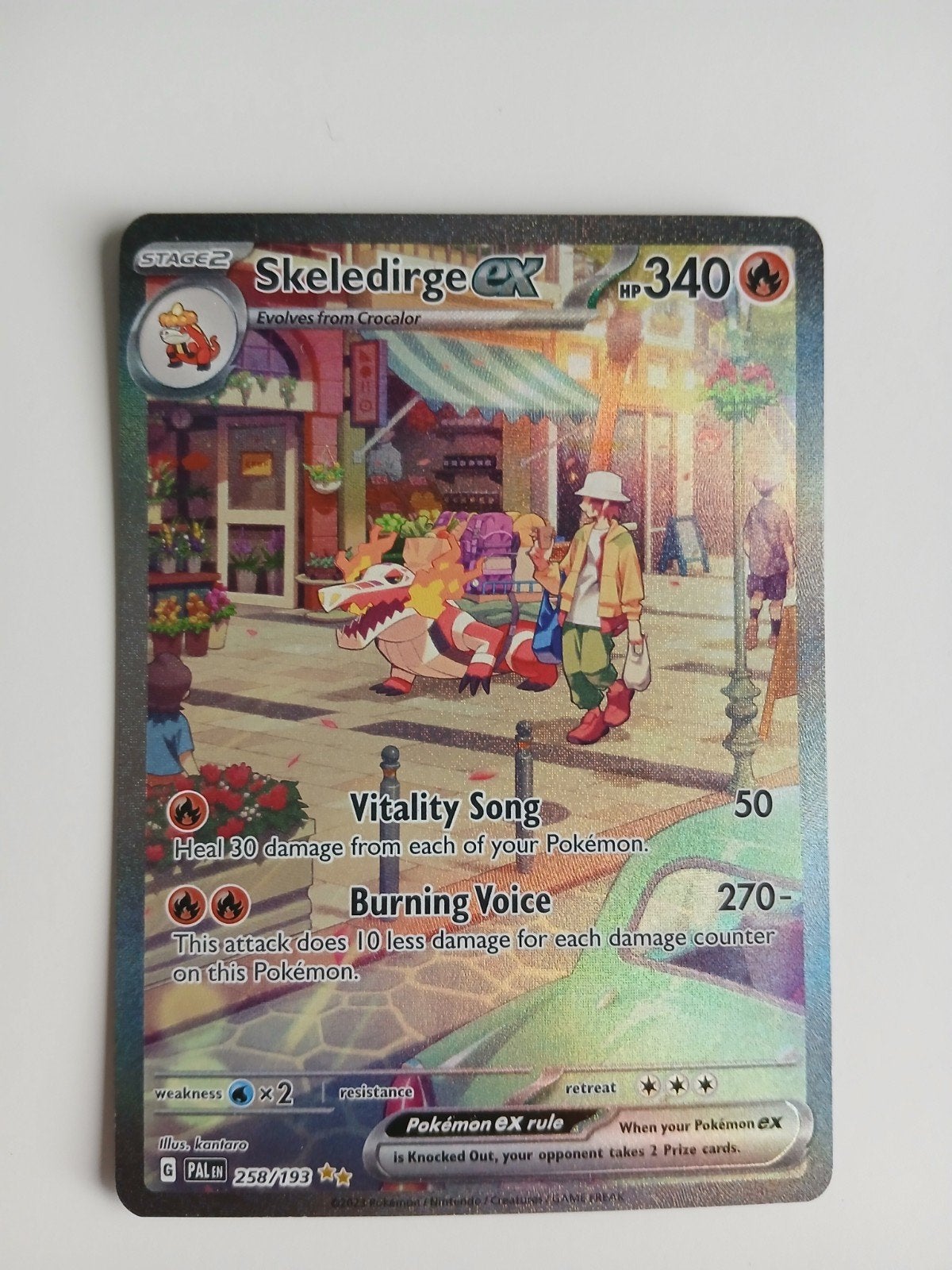 pokemon kaart Skeledirge, Ophalen of Verzenden