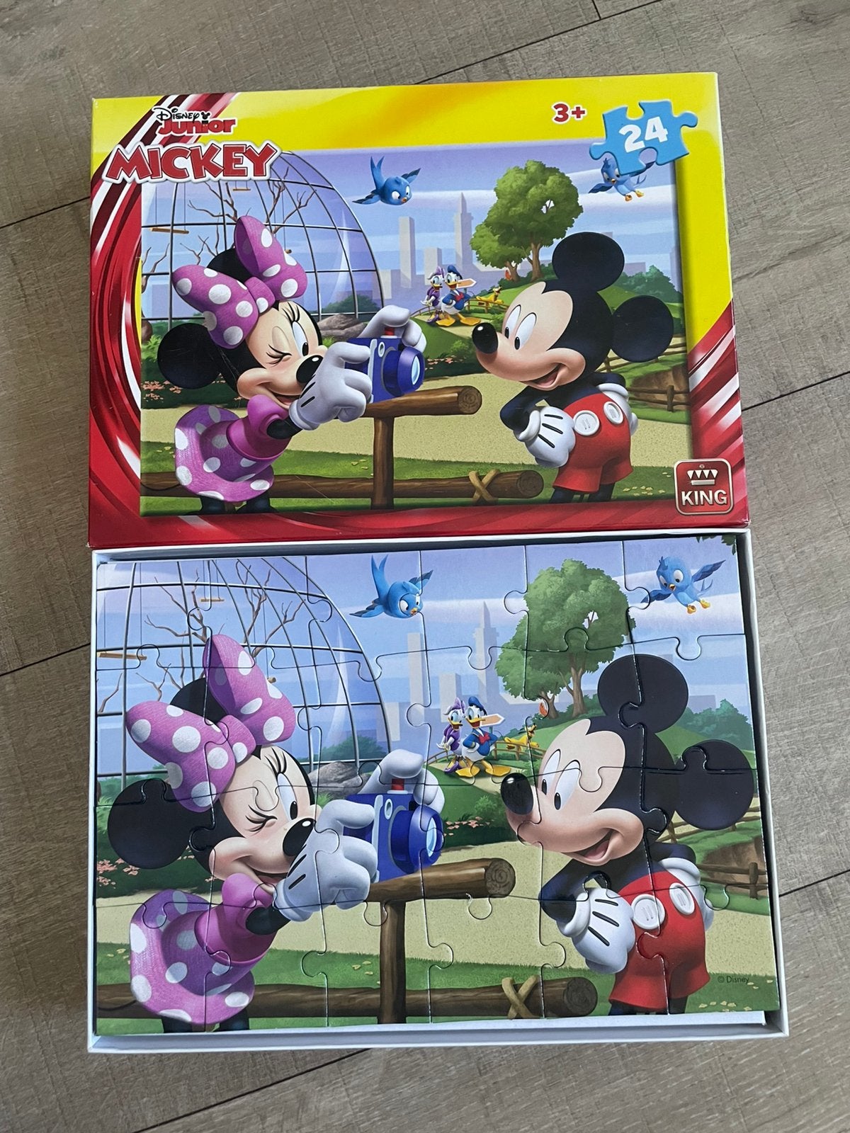 Puzzel disney junior, Kinderen en Baby's, Ophalen, 10 tot 50 stukjes, Zo goed als nieuw, 2 tot 4 jaar