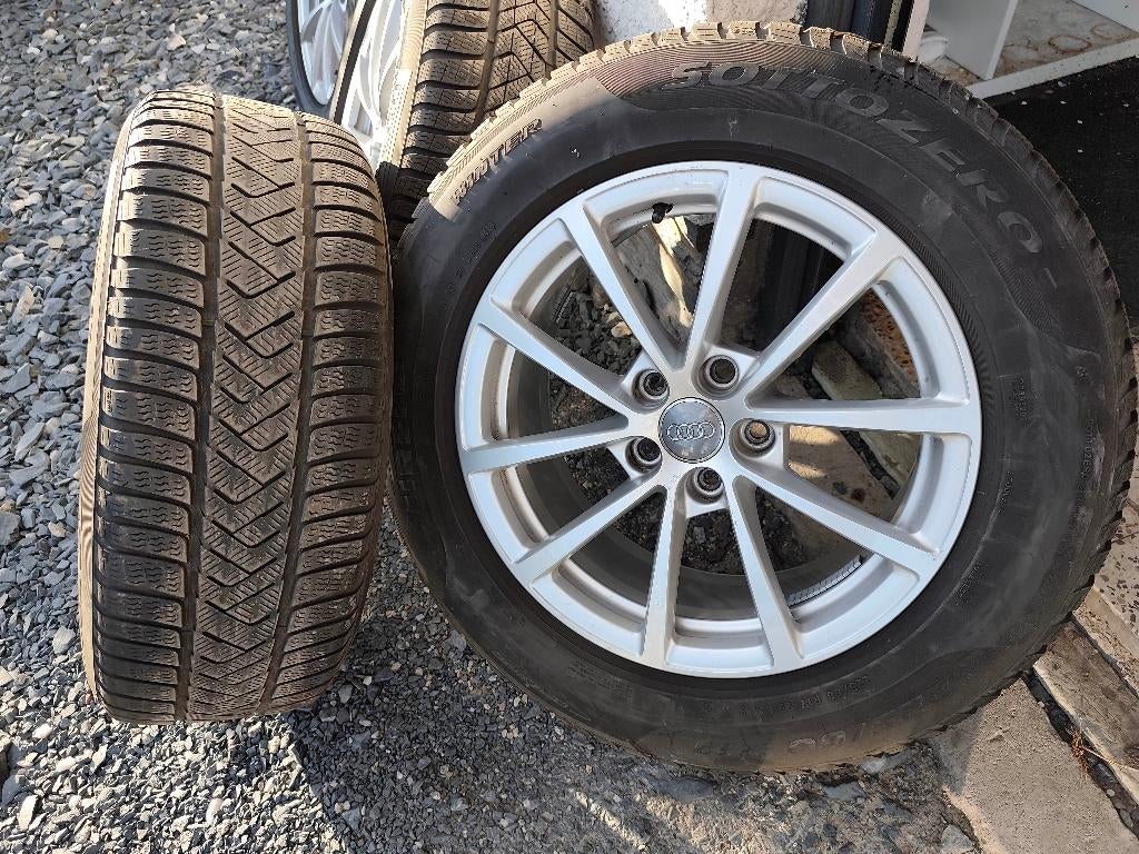 Jantes origine Audi A6 parfait état, Neuf, Pneus hiver, Véhicule de tourisme, 17 pouces
