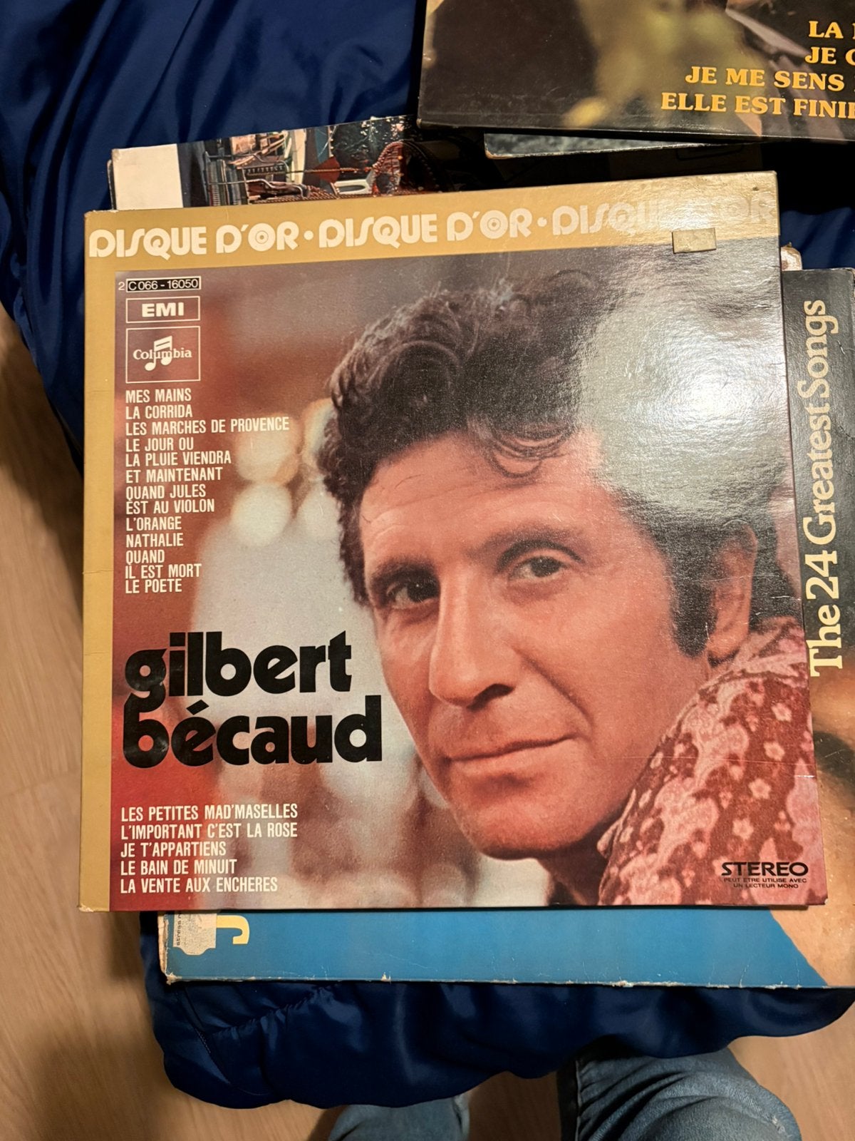 Disque D or Gilbert Becaud, Verzamelen, Muziek, Artiesten en Beroemdheden, Gebruikt, Cd of Plaat, Ophalen