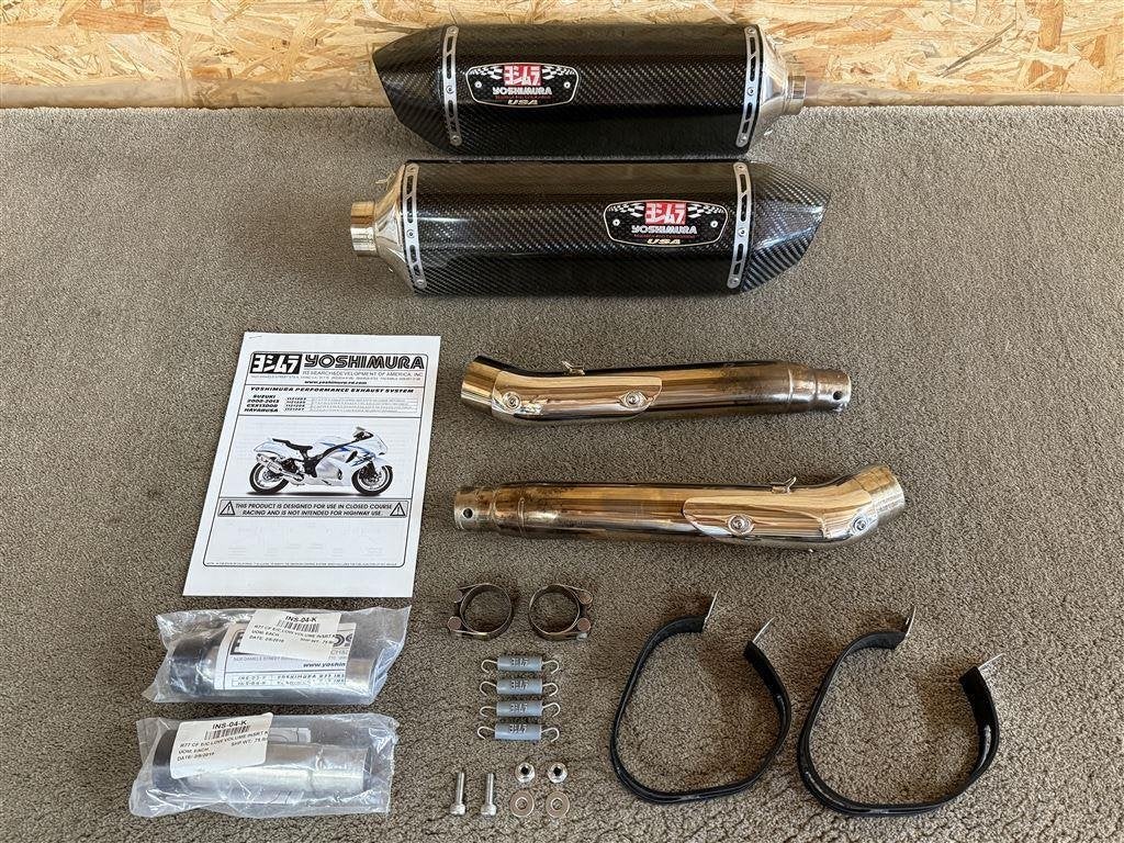 Yoshimura R-77 uitlaten GSX-1300R GSX1300R Hayabusa 08-20, Motoren, Verzenden, Gebruikt