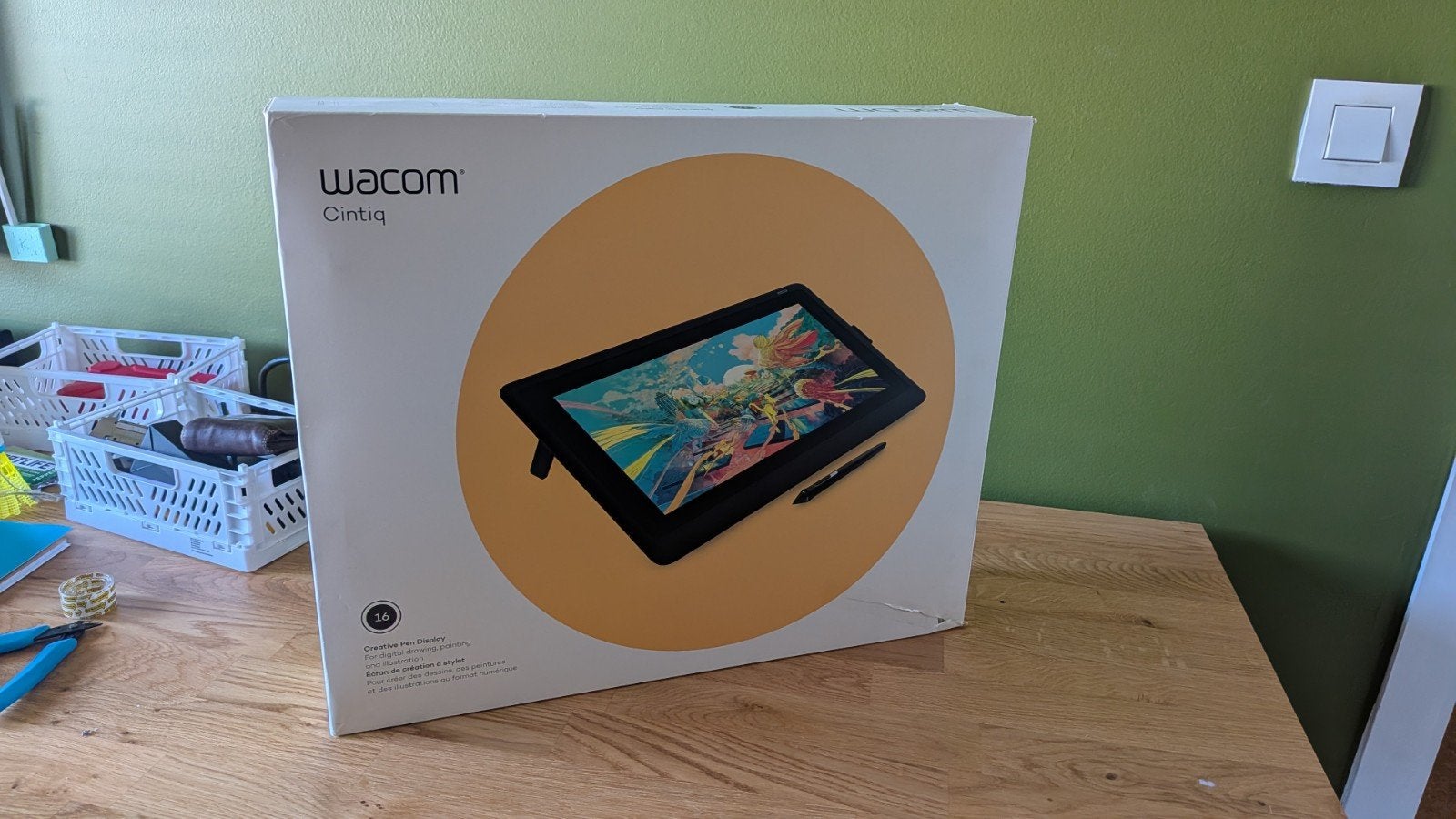 Wacom Cintiq, Informatique & Logiciels, Tablettes graphiques, Enlèvement, Filaire, Wacom