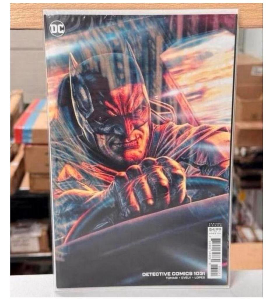 DETECTIVE COMICS #1031 CARD STOCK LEE BERMEJO Batman ed, Boeken, Eén comic, Ophalen of Verzenden, Nieuw, Amerika