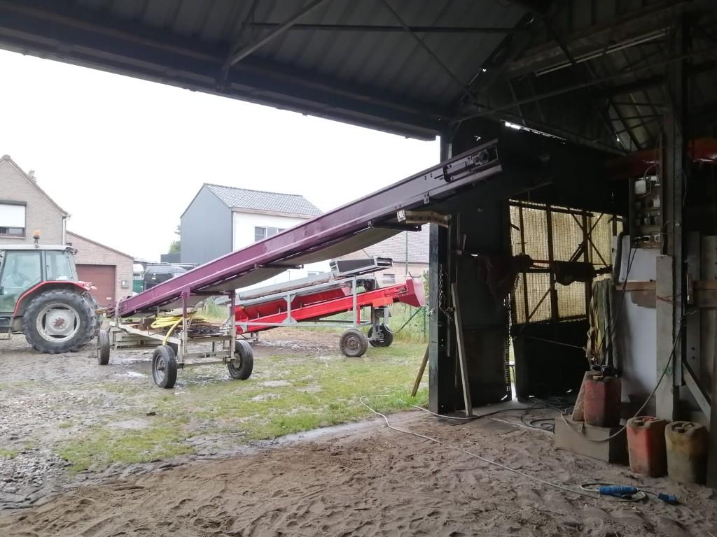 transportband, Ophalen, Akkerbouw, Aardappeltechniek