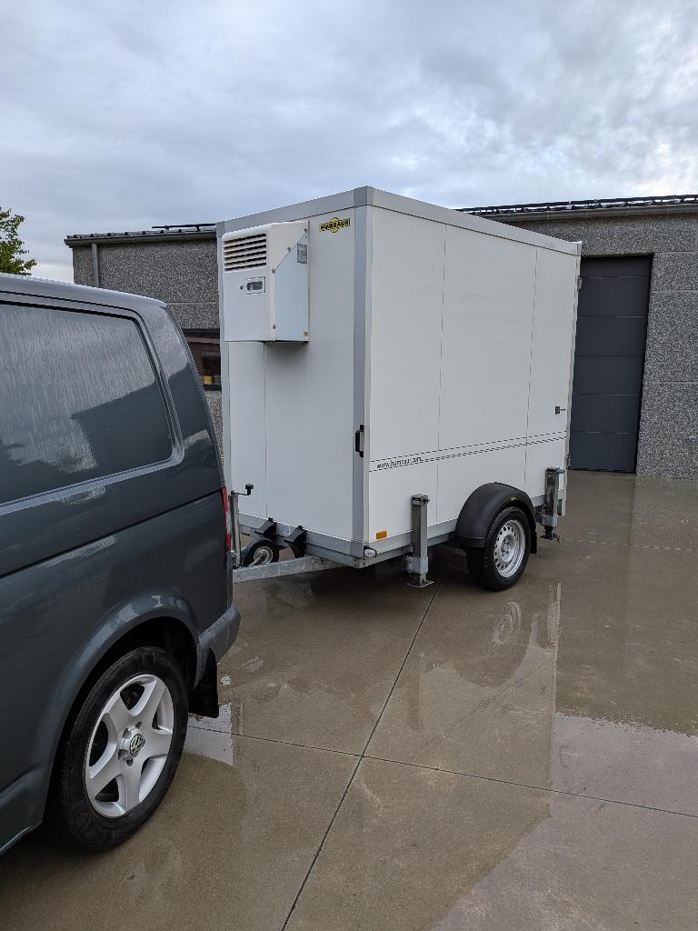Koelaanhangwagen TE HUUR, Enlèvement, Comme neuf
