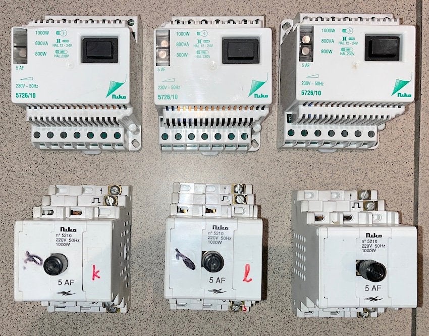 Niko dimmers, automaten, verdeelkast, spots & ander electro, Doe-het-zelf en Bouw, Ophalen of Verzenden, Zo goed als nieuw, Overige merken