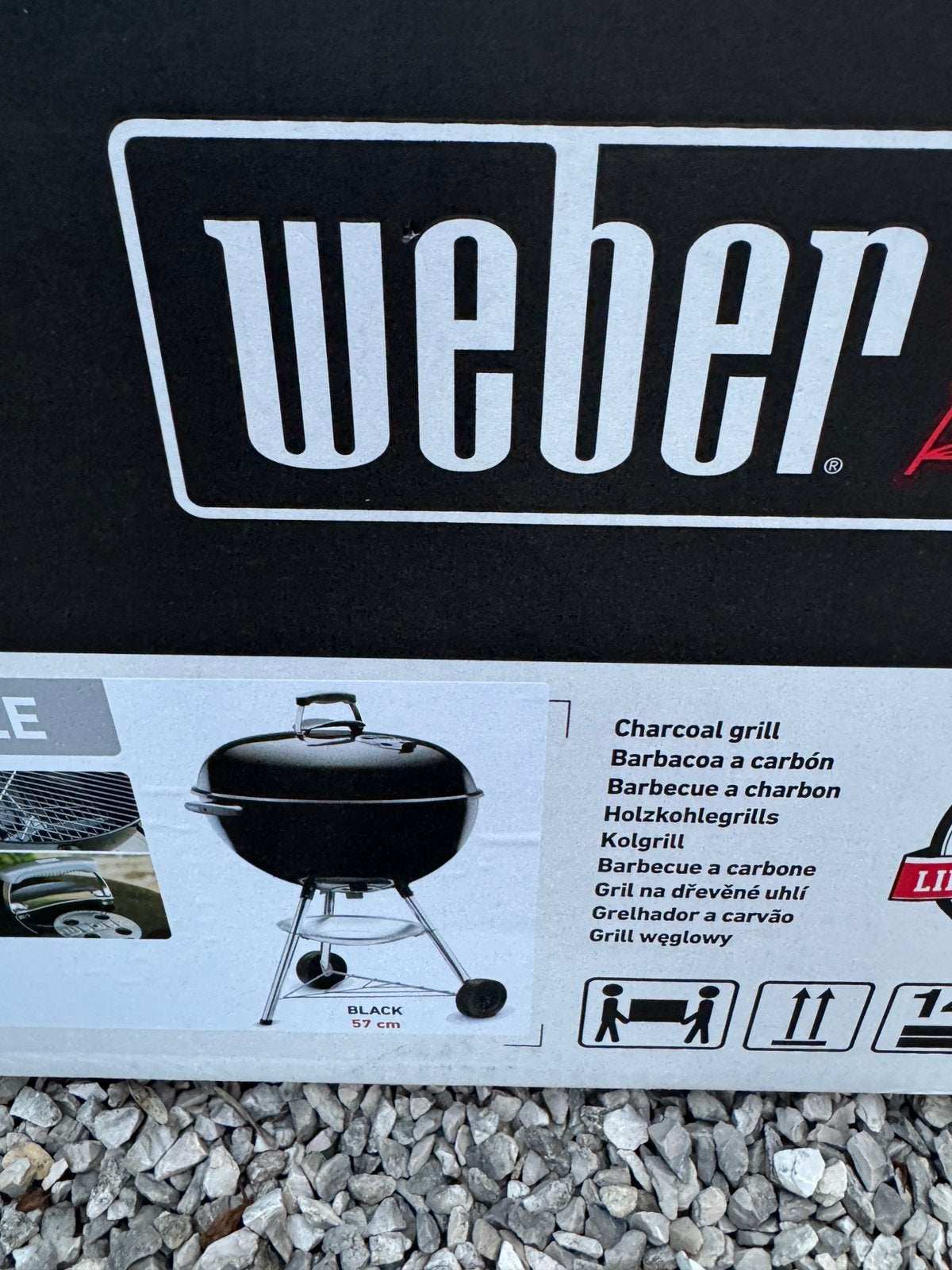 Barbecue Weber type BAR-B-KETTLE 57cm nieuw in doos, Tuin en Terras, Ophalen, Nieuw