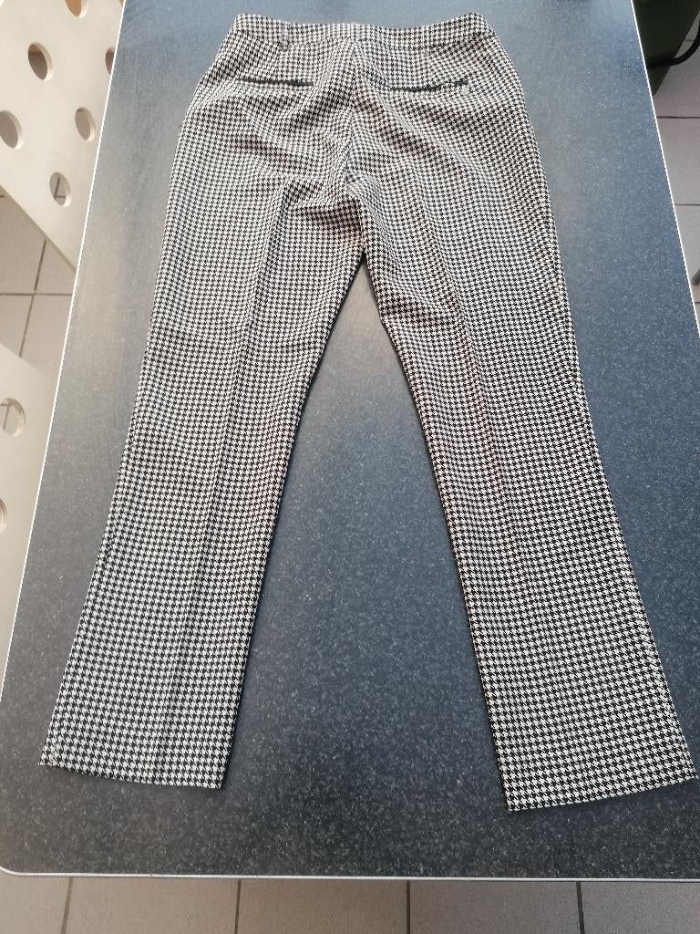 Nieuw broek 38 Lola & Liza zwart wit ruitje, Neuf, Taille 38/40 (M), Enlèvement ou Envoi, Lola & Liza