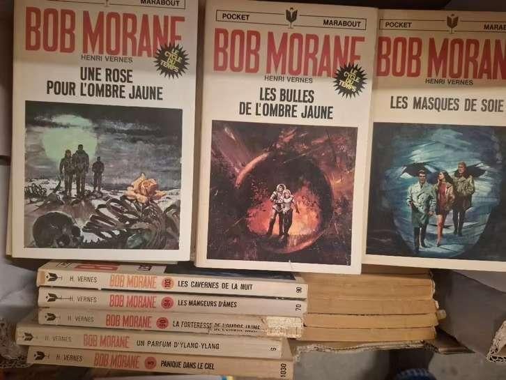 Bob Morane Marabout 71 volumes, Enlèvement, Utilisé, Henri Vernes.