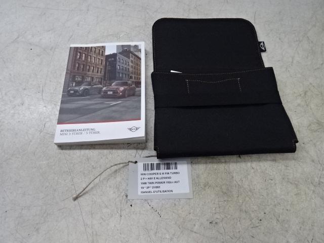 MANUEL UTILISATEUR Mini Mini (F56) (01-2013/10-2017), Utilisé, Mini