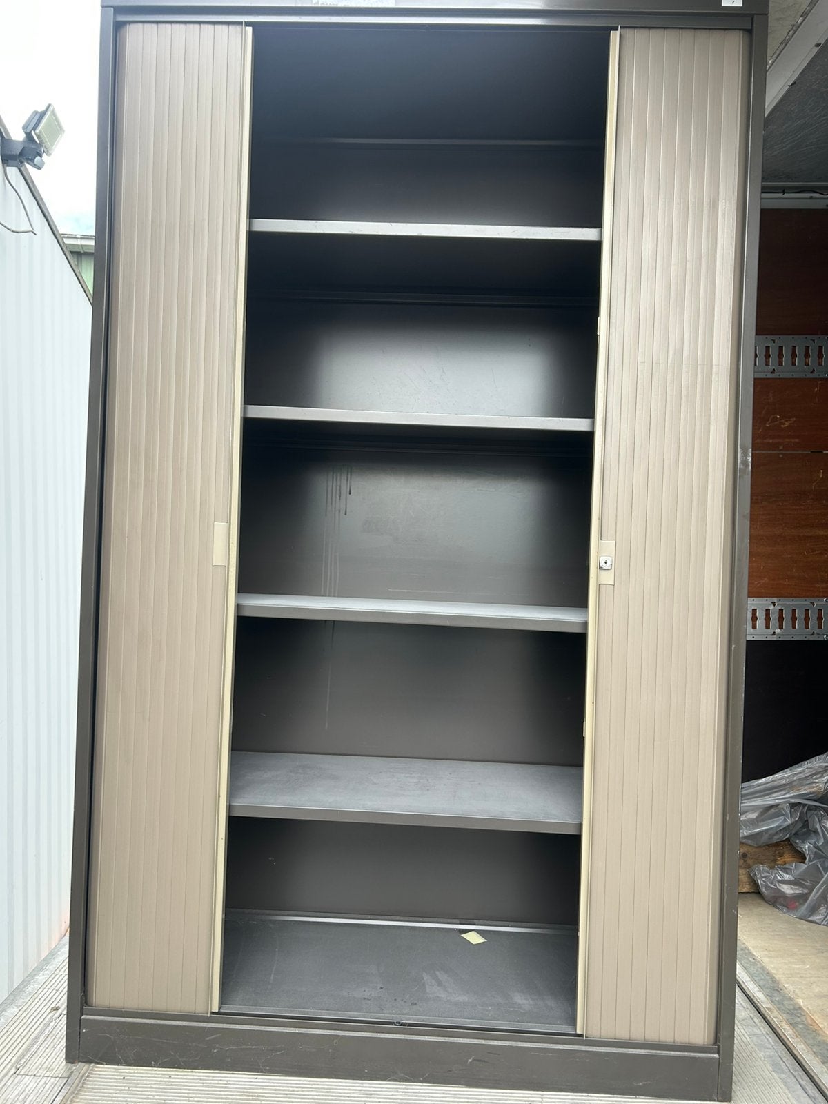 Roldeurkasten 120 cm 115€, Ophalen of Verzenden, Zo goed als nieuw