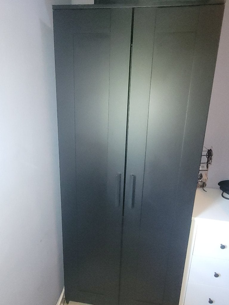 Garde robe 2 porte, Huis en Inrichting, Kasten | Kleerkasten, Ophalen, 50 tot 100 cm, Zo goed als nieuw, 25 tot 50 cm