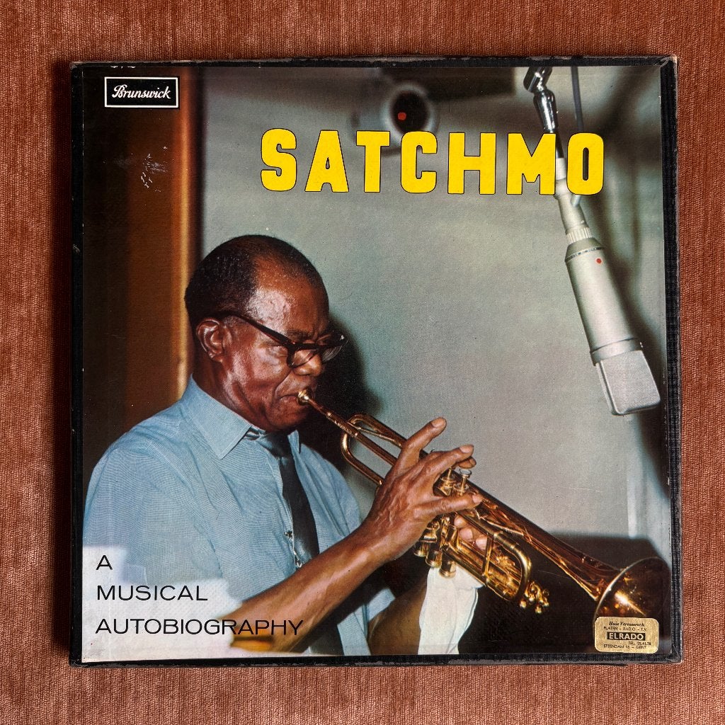Trouvaille rare: Satchmo, A Musical Autobiography, box 4 LP, CD & DVD, 12 pouces, Enlèvement, Utilisé, Jazz