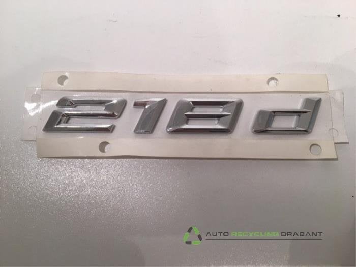 Embleem van een BMW 2-Serie, Auto-onderdelen, Gebruikt, -, -, 6 maanden garantie
