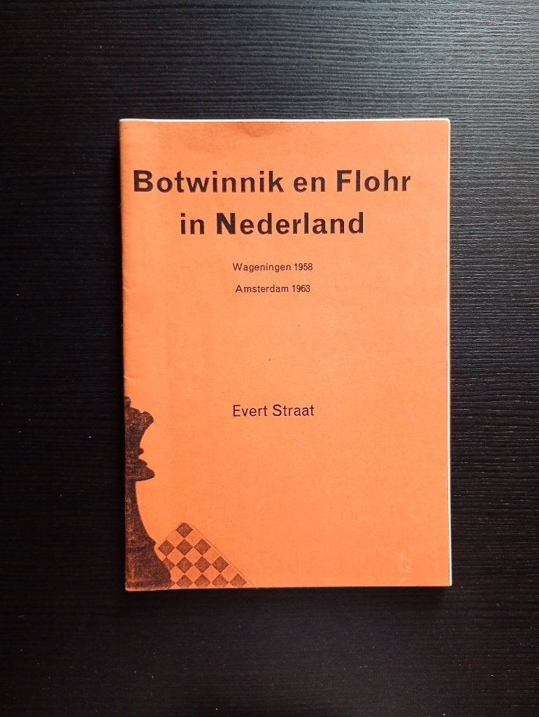 schaken Botwinnik en Flohr in Nederland, Hobby & Loisirs créatifs, Sport cérébral & Puzzles, Enlèvement ou Envoi, Moins de 500 pièces