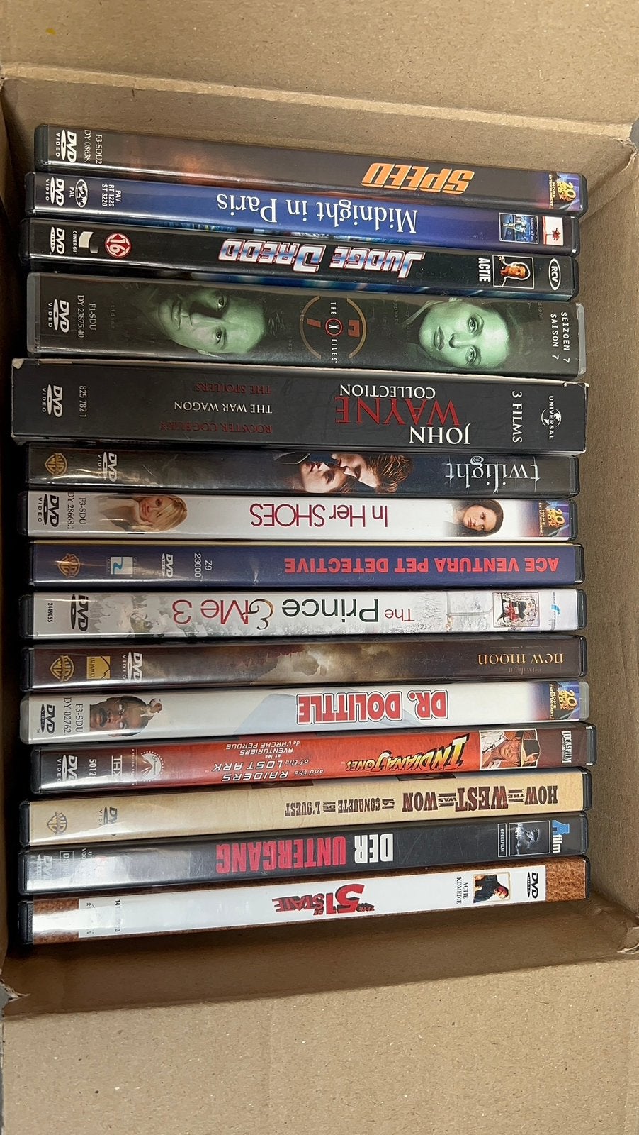 Titre : Collection DVD — 25 pièces — films divers, CD & DVD, Enlèvement ou Envoi, Utilisé