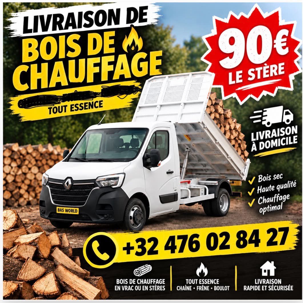 Bois de chauffage, Enlèvement
