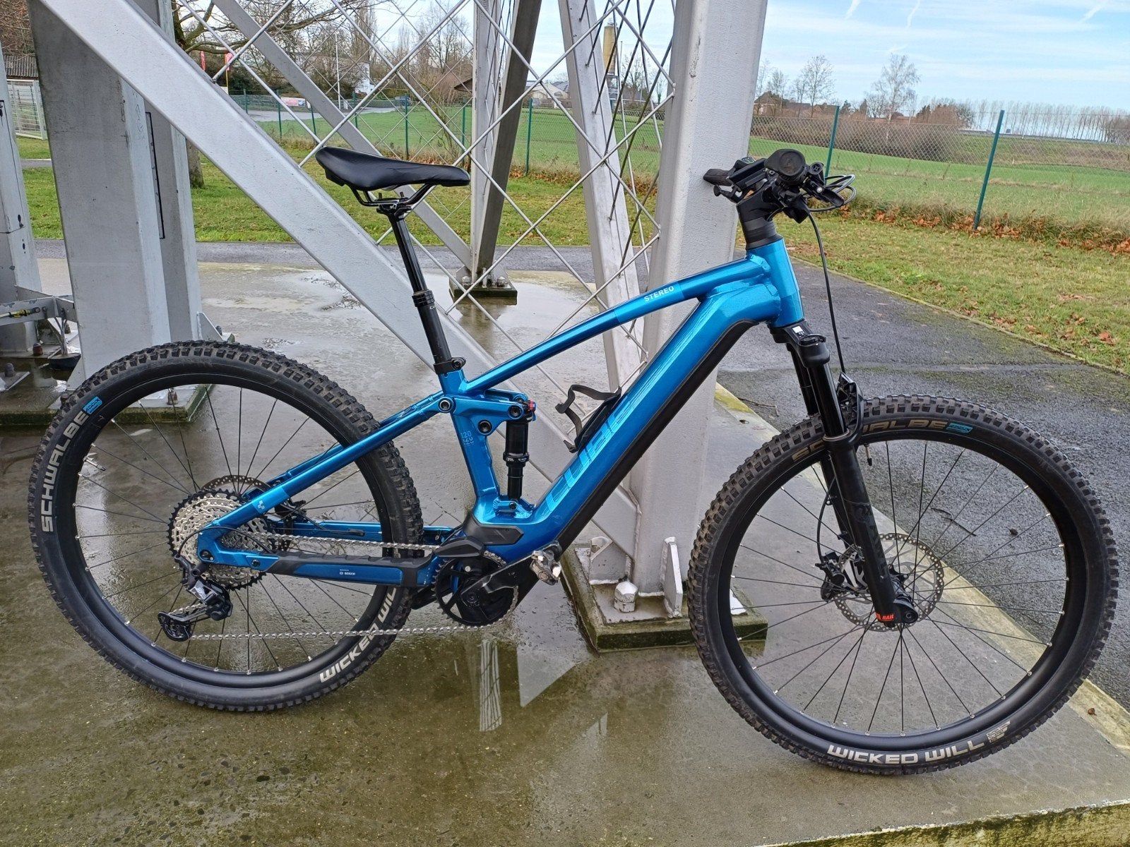 Cube Stereo hybrid 120 slx 750, Fietsen en Brommers, Fully, Zo goed als nieuw, Schijfrem, Ophalen