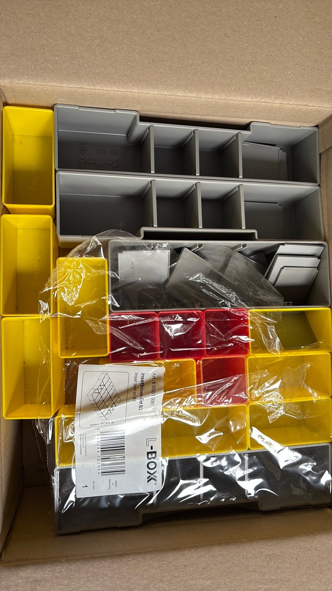 Bosch sortimo L-Boxx inleg doosjes (oud type lboxx), Enlèvement ou Envoi, Comme neuf