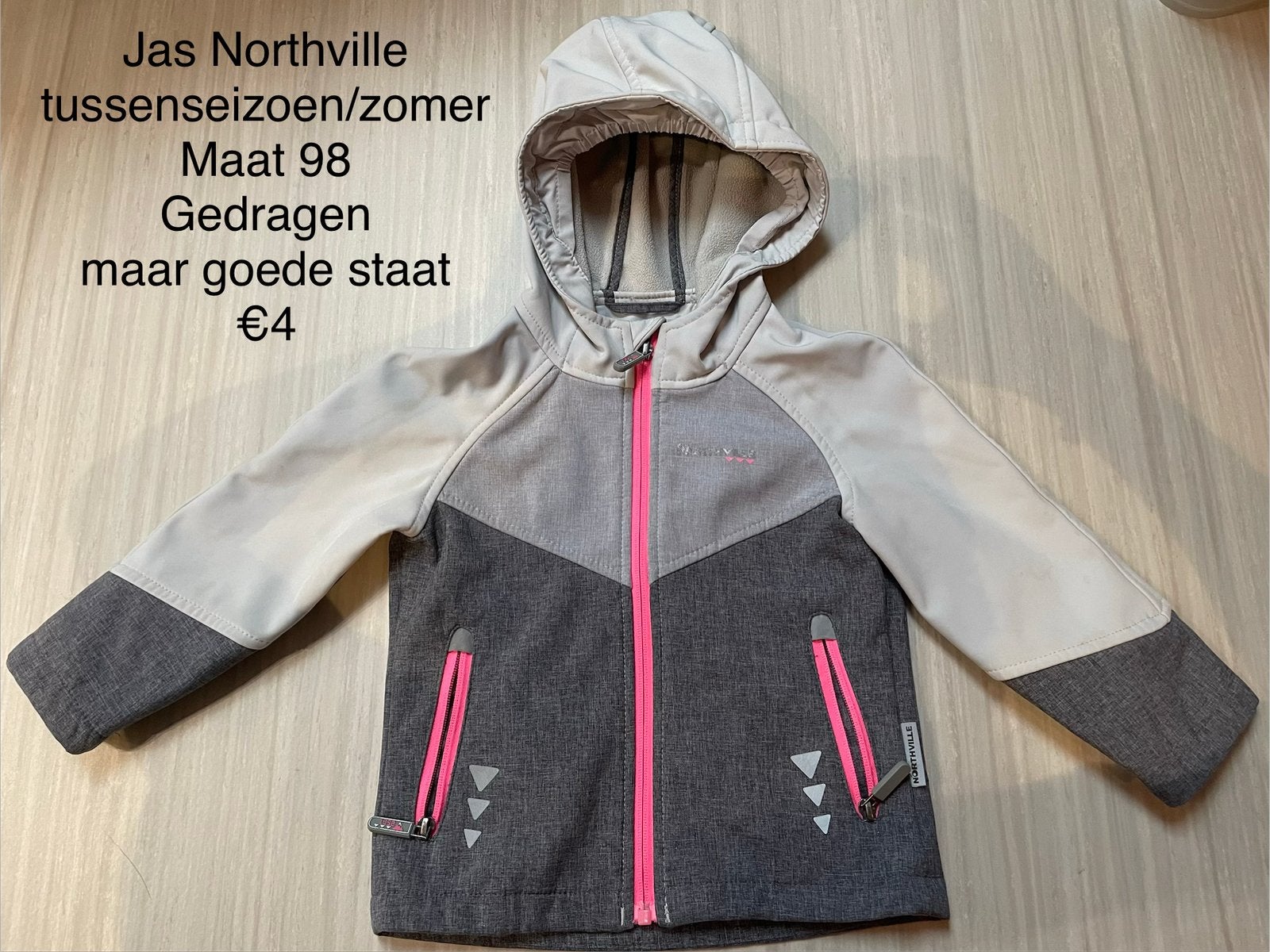 Jas zomer/tussenseizoen Northville, Kinderen en Baby's, Ophalen of Verzenden, Gebruikt, Meisje, Jas