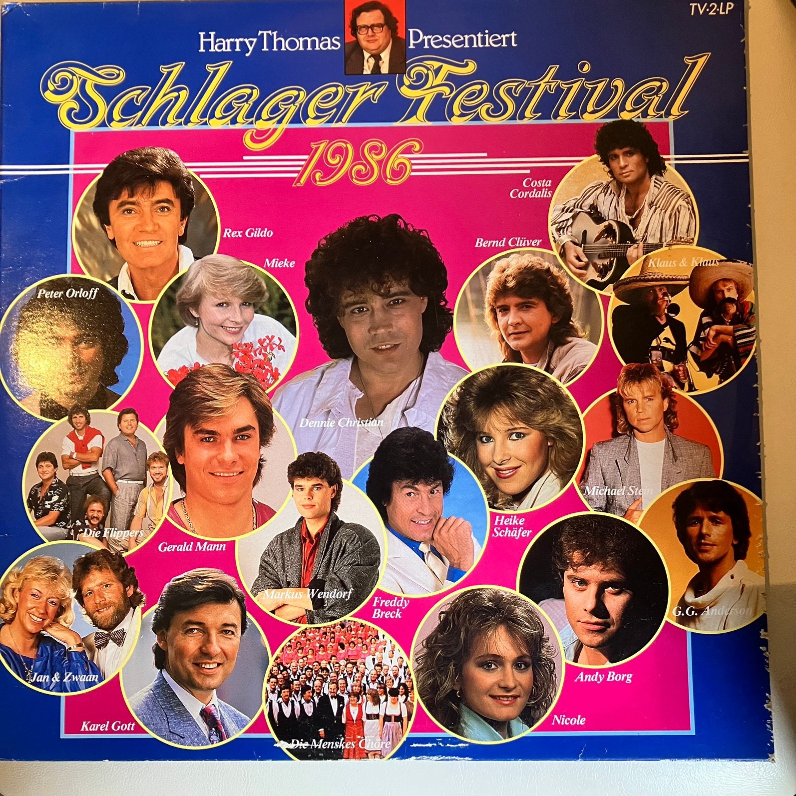 Lot lp’s met Duitse Schlager muziek, Cd's en Dvd's, Ophalen of Verzenden, Gebruikt