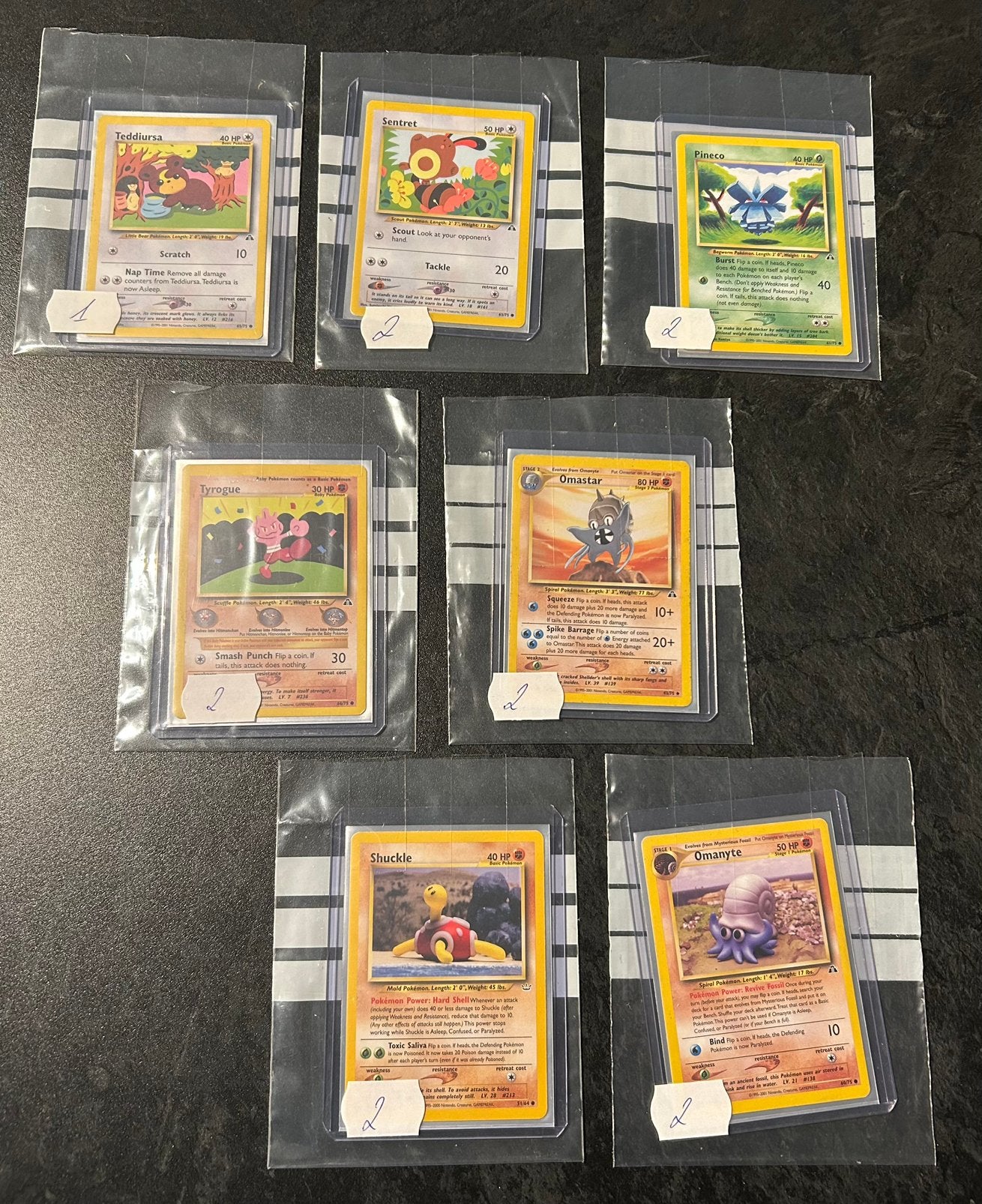 Pokémon : cartes anciennes, Enlèvement ou Envoi, Comme neuf, Plusieurs cartes