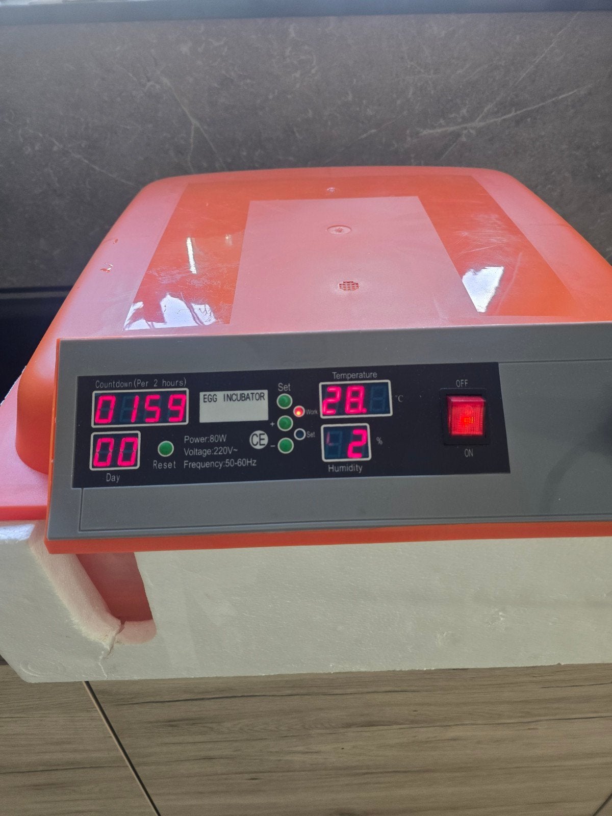 Broedmachine 48 eeiren, Dieren en Toebehoren, Ophalen