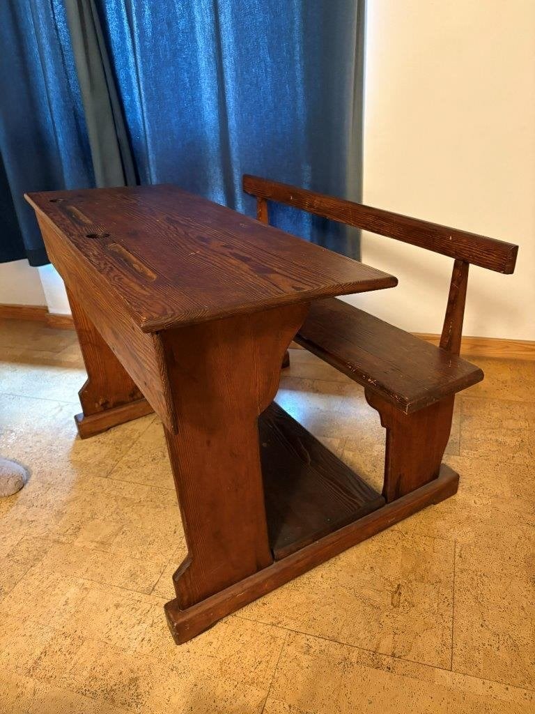 Banc d'école en bois à vendre, Enlèvement