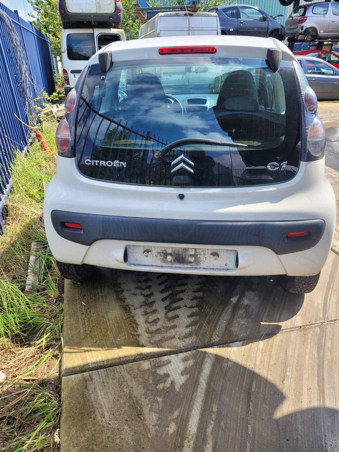 citroen c1 deur bumper zijpaneel achterklep motorkap, -, Utilisé, -, -